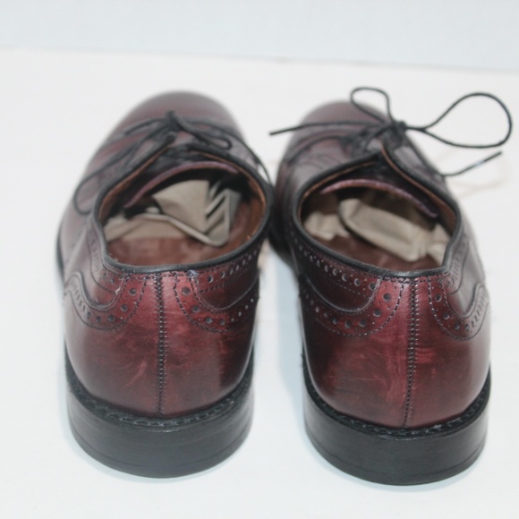 ALLEN EDMONDS Townley Dress Perf Cap Toe Shoes 8D - Picture 6 of 9